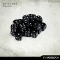 Battle Dice 12mm x25 - Noir Battle Dice 12mm x25 - Noir
