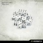 Battle Dice 12mm x25 - Blanc Battle Dice 12mm x25 - Blanc