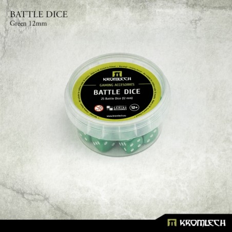 Battle Dice 12mm x25 - Vert