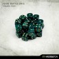 Pearl Battle Dice 12mm x25 - Greenskins Pearl Battle Dice 12mm x25 - Greenskins
