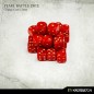 Pearl Battle Dice 12mm x25 - Chaotic Gore Pearl Battle Dice 12mm x25 - Chaotic Gore