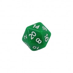 Dice Green - 20-sided dice