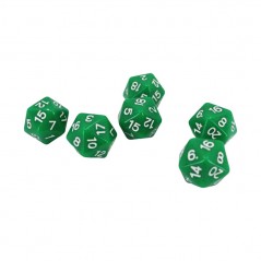 Dice Green - 20-sided dice