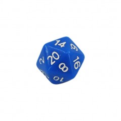 Dice Blue - 20-sided dice