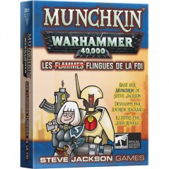 Munchkin Warhammer 40.000 - The Guns of Faith Extension - French Version