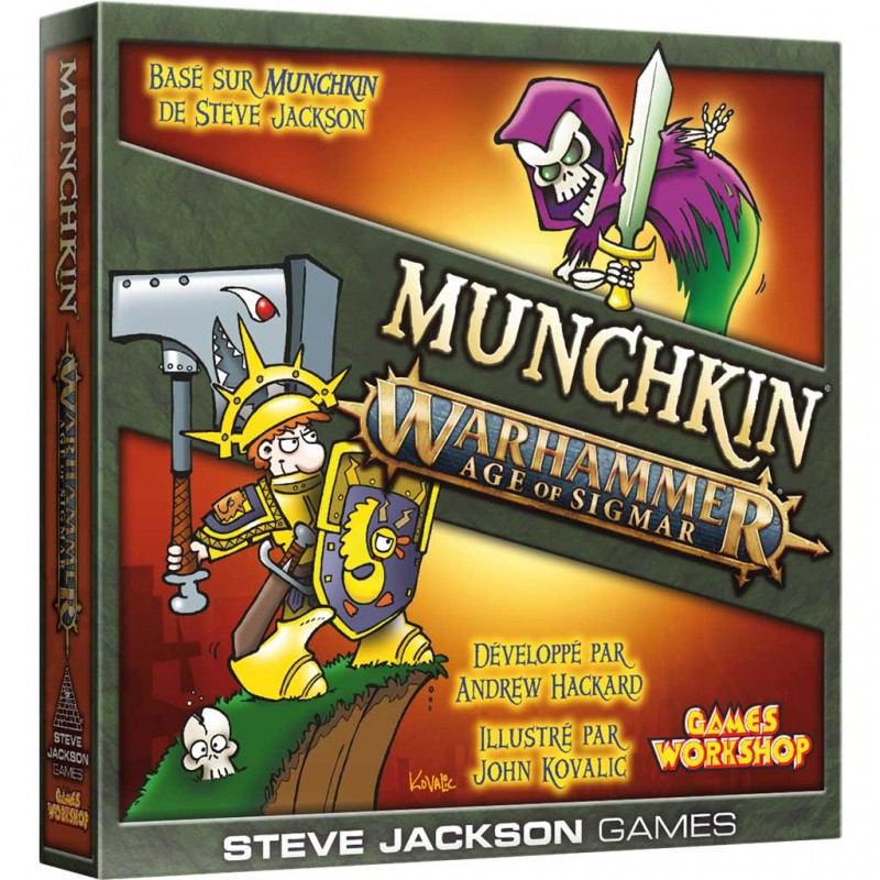 Munchkin Warhammer Age of Sigmar - Version Française Munchkin Warhammer Age of Sigmar - Version Française