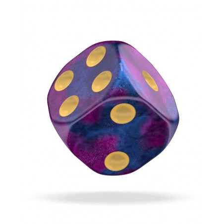 Oakie Doakie Dice - Dés D6 12 mm Gemidice - Amethyst (36)