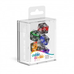 Oakie Doakie Dice - Set de Dés Spindown D20 - Enclave (5)