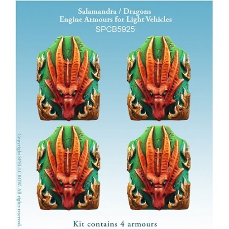 Salamandra / Dragons Engine Armours for Light Vehicles