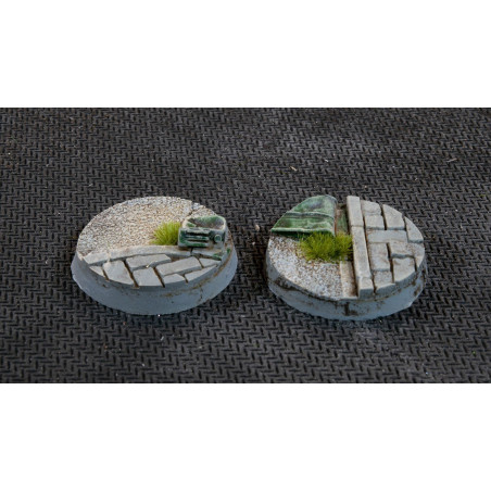 Urban Warfare Bases, Round 25mm (x10)