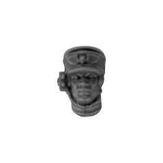 Head with Officer's Cap A