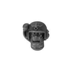 Head with Helmet D