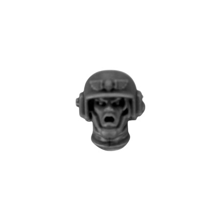 Head with Helmet B