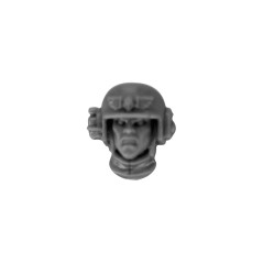 Head with Helmet D
