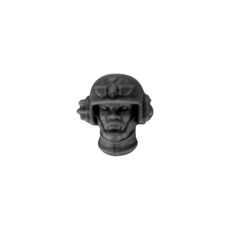 Tête avec Casque D Tête avec Casque D