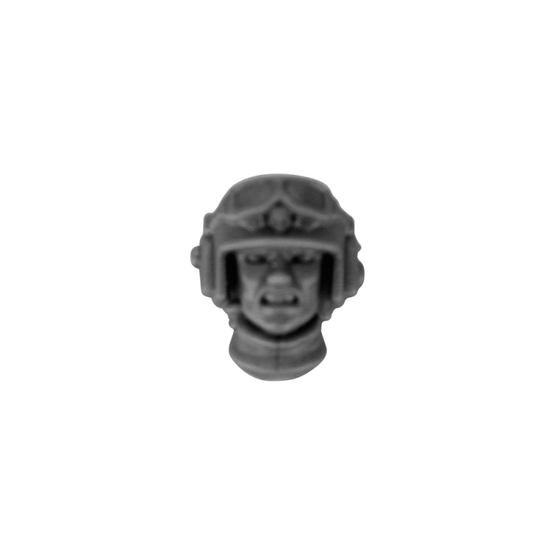 Tête avec Casque E Tête avec Casque E