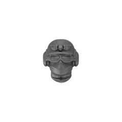 Head with Helmet C