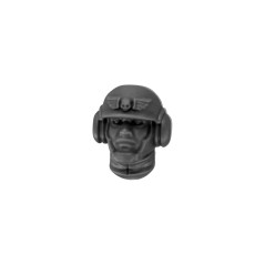 Head with Helmet F