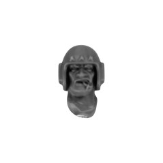Head with Helmet B