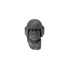 Head with Helmet E
