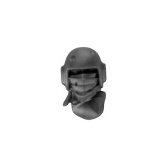 Head with Helmet W