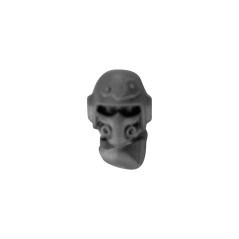 Head with Helmet X