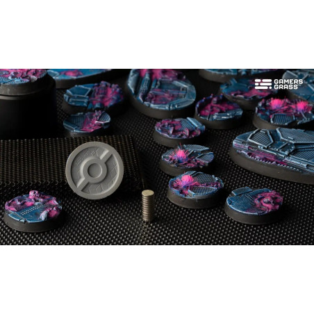 Alien Infestation Bases, Round 25mm (x10)