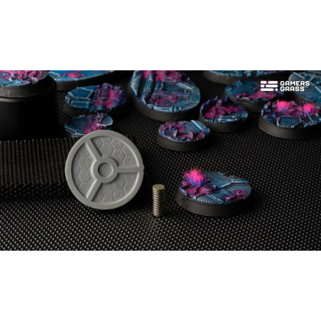 Alien Infestation Bases, Round 32mm (x8)