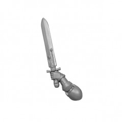 Left arm Power Sword Warhammer 40k Space Marines bitz