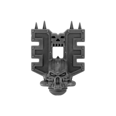 Tête de Berzerker de Khorne A