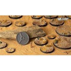 Deserts of Maahl Bases, Round 40mm (x5)