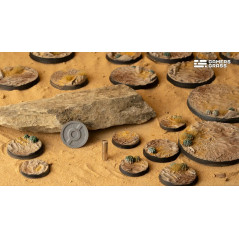 Deserts of Maahl Bases, Round 25mm (x10)