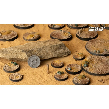 Deserts of Maahl Bases, Round 25mm (x10)