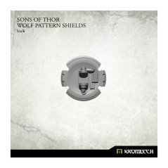 Sons of Thor : Wolf Pattern Shields