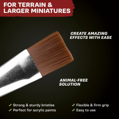 Wargamer : Large Vehicle & Scenery Brush - The Army Painter