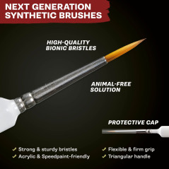 Wargamer : Basecoating Brush - The Army Painter