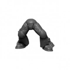 Legs with Kneepads, right supporting foot  Warhammer 40k Space Marines Command Squad bitz
