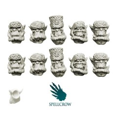 Orks Winter Devils Heads Spellcrow bits