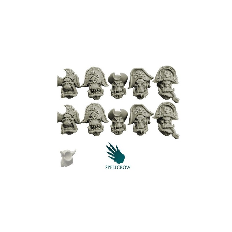 Freebooters Orcs Heads A Freebooters Orcs Heads A