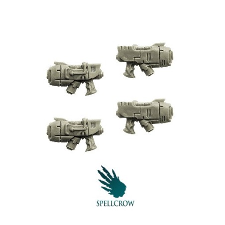 Space Knight Plasma Pistols Spellcrow bits