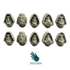 Space Knight Hooded Heads Spellcrow bits