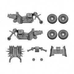 Chaos Bike Structure Warhammer 40k bitz Chaos Bikers