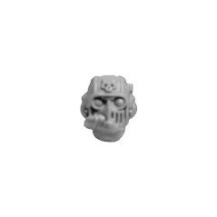 Helmeted Head C - Scions Warhammer 40k bitz