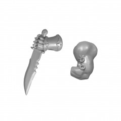 Nork Deddog Knife Bullgryns & Ogryns Warhammer 40k bitz