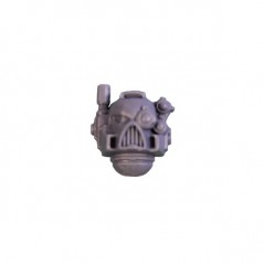 Head with aerial and optical Warhammer 40k Land Raider bitz