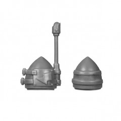 Tête de Rokette E bitz Chokboyz Orks Wh40k