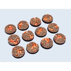 Chaos Waste Base Round 25mm X5