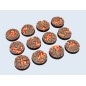 Chaos Waste Base Round 25mm X5 Chaos Waste Base Round 25mm X5