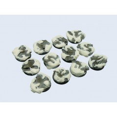 Socle Hiver Rond 25mm X5