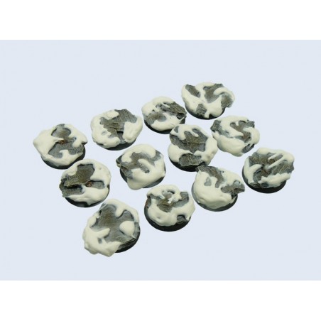 Socle Hiver Rond 25mm X5